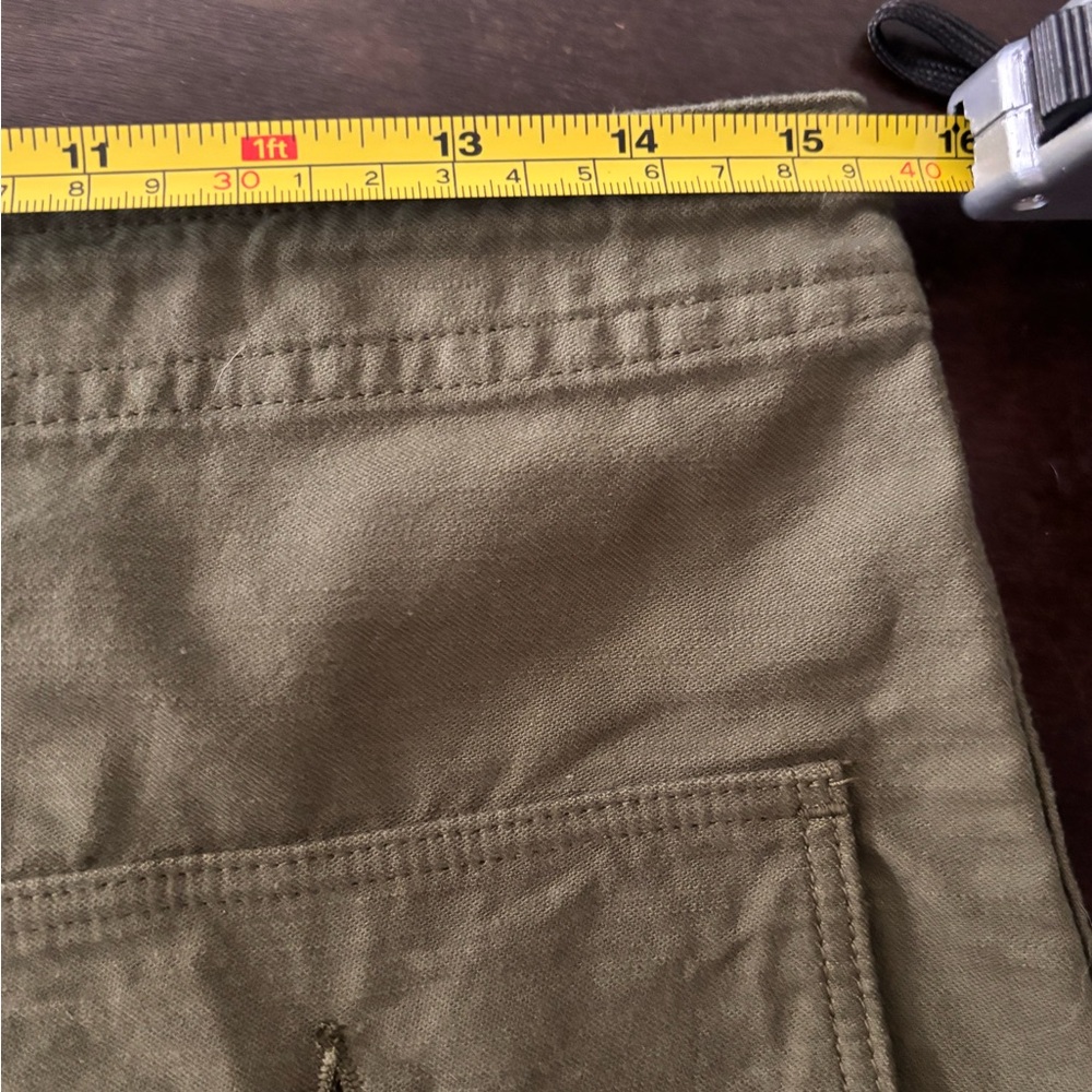 🫒 Needles Japan Olive Fatigue Skirt Unisex Size 34 🫒 - Picture 9 of 14